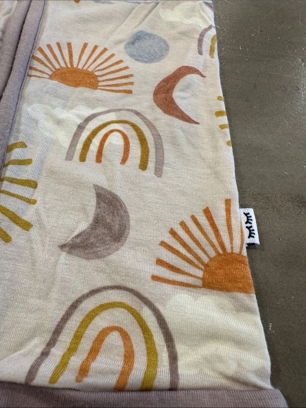 Little Sleepies Shorties in Desert Sunrise Print